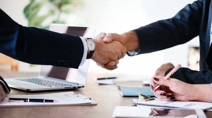 Shake hands for better negotiations